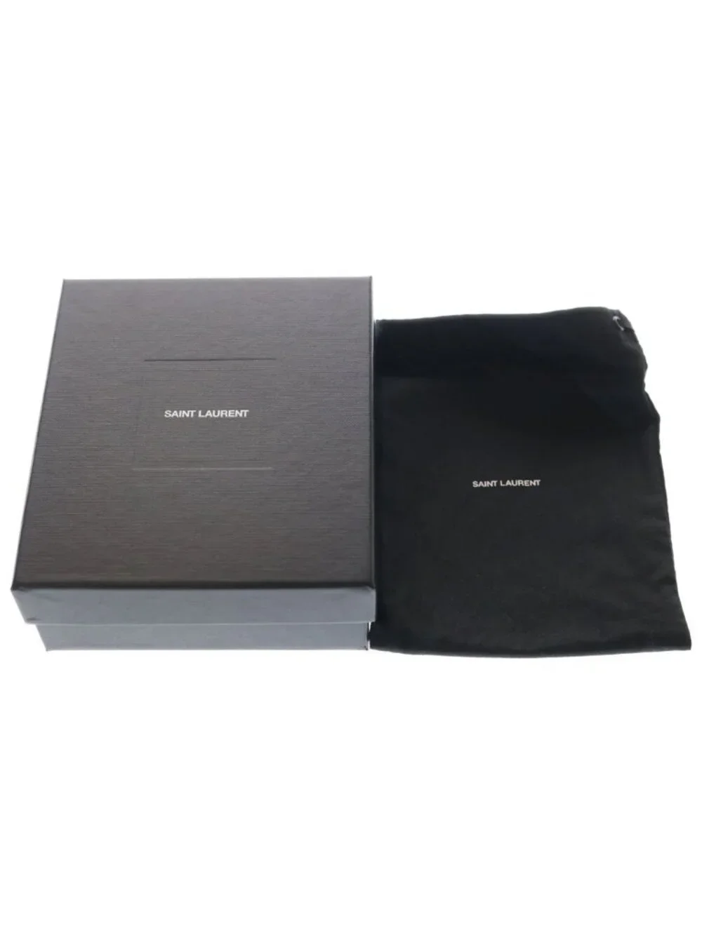 Saint Laurent Paris Niki Chain Case Cassandra Mini Pouch Black